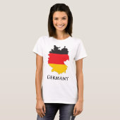 Duitsland T-shirt (Voorkant volledig)