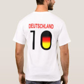 Duitsland T-shirt (Achterkant)