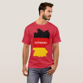 Duitsland T-shirt (Voorkant volledig)
