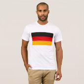 Duitsland T-shirt vlag (Voorkant volledig)