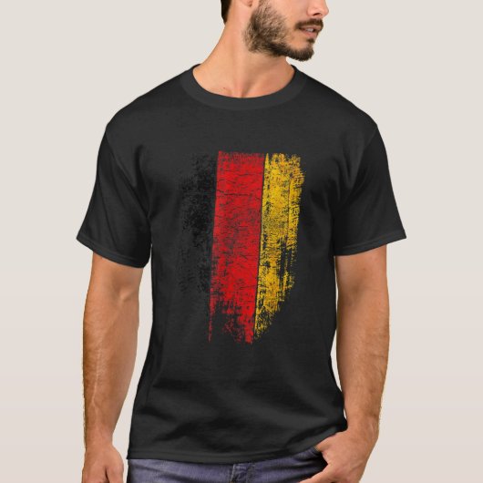 Duitsland T Shirt Vrouwen Mannen Noodlijdende Deut (Voorkant)
