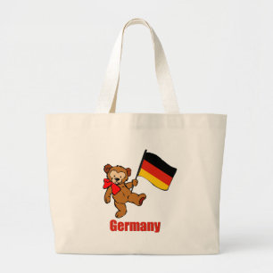 Duitsland Teddy Bear Grote Tote Bag