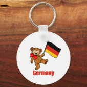Duitsland Teddy Bear Sleutelhanger (Voorkant)
