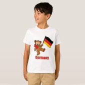 Duitsland Teddy Bear T-shirt (Voorkant volledig)