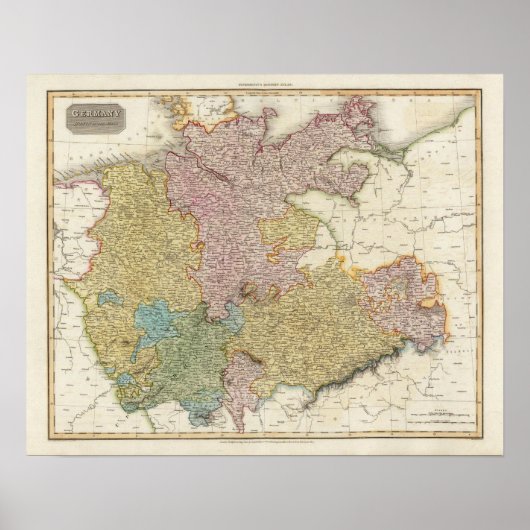 Duitsland ten noorden van de Mayan Poster (Voorkant)