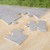 Duitsland, Thüringen, weg in bos Legpuzzel (Zijkant)