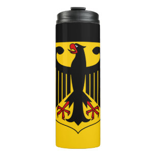 Duitsland Travel Mug, patriottische Duitse vlag Thermosbeker