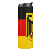 Duitsland Travel Mug, patriottische Duitse vlag Thermosbeker (Gedraaid links)