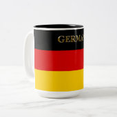 DUITSLAND TWEEKLEURIGE KOFFIEMOK (Voorkant links)