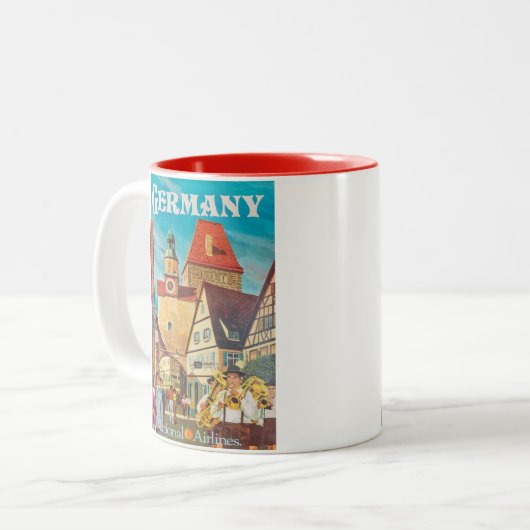 DUITSLAND TWEEKLEURIGE KOFFIEMOK (Voorkant links)