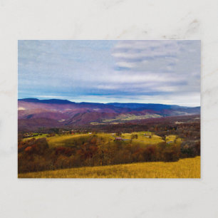 Duitsland Vallei in Herfst, West Virginia Briefkaart