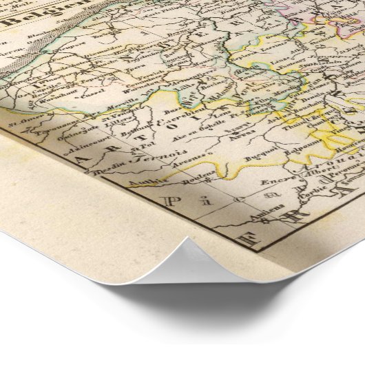 Duitsland van 1649 tot 1792 poster (Hoek)