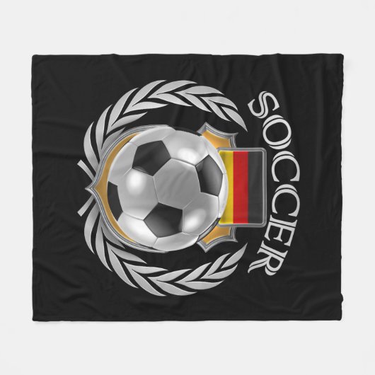 Duitsland Ventilator 2016 Fleece Deken (Voorkant (Horizontaal))