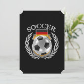 Duitsland Ventilator 2016 Kaart (Staand voorkant)