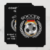 Duitsland Ventilator 2016 Kaart (Voorkant / Achterkant)