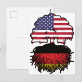 Duitsland - Verenigde Staten Amerika Briefkaart (Voorkant / Achterkant)