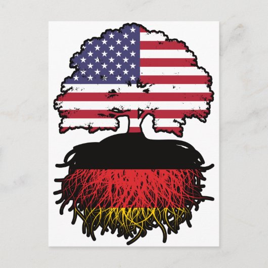 Duitsland - Verenigde Staten Amerika Briefkaart (Voorkant)