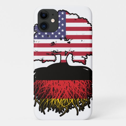Duitsland - Verenigde Staten Amerika Case-Mate iPhone Case (Achterkant)