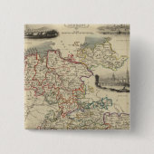 Duitsland Vierkante Button 5,1 Cm (Voorkant)