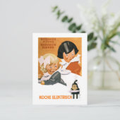 Duitsland - Vintage Poster opnieuw ingesteld Briefkaart (Staand voorkant)