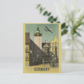DUITSLAND Vintage Travel briefkaart (Staand voorkant)