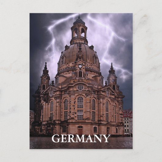 Duitsland Vintage Travel Briefkaart (Voorkant)