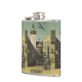 DUITSLAND Vintage Travel-kolf Heupfles (Links)