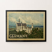 Duitsland Vintage Travel Legpuzzel (Horizontaal)