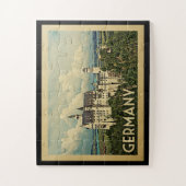 Duitsland Vintage Travel Legpuzzel (Verticaal)