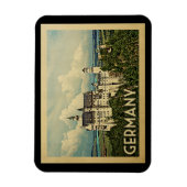 Duitsland Vintage Travel Magneet (Verticaal)