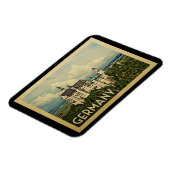 Duitsland Vintage Travel Magneet (Linkerzijde)