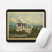 Duitsland Vintage Travel Muismat (Met muis)