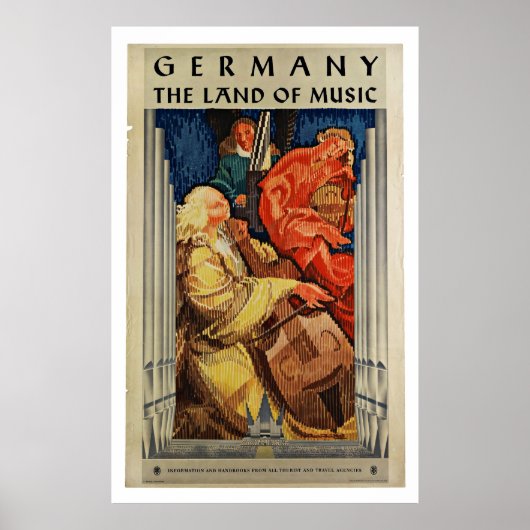 Duitsland - Vintage Travel Posters (Voorkant)