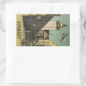 DUITSLAND Vintage Travel stickers (Tas)