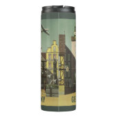 DUITSLAND Vintage Travel tumbler Thermosbeker (Achterkant)