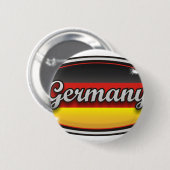 Duitsland vlag 1 ronde button 5,7 cm (Voorkant /achterkant)