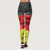 Duitsland vlag #2 leggings (Achterkant)