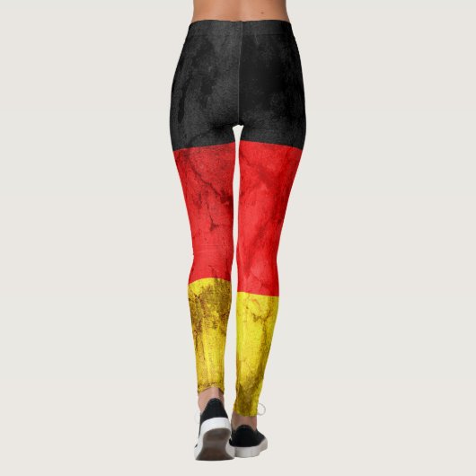 Duitsland Vlag #4 Leggings (Achterkant)
