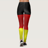 Duitsland vlag #5 leggings (Achterkant)