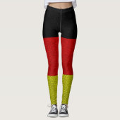 Duitsland vlag #6 leggings (Voorkant)