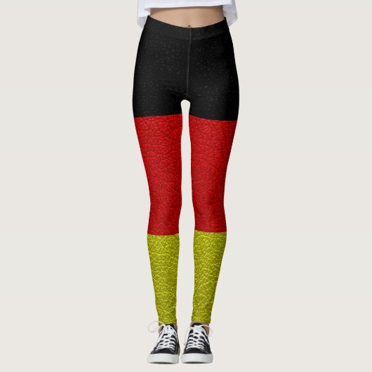 Duitsland vlag #6 leggings (Voorkant)