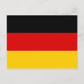 Duitsland - vlag - briefkaart (Voorkant)