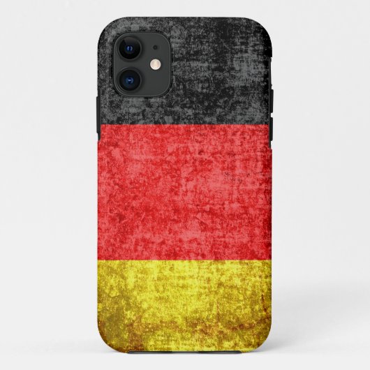 Duitsland Vlag Case-Mate iPhone Case (Achterkant)