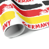 Duitsland vlag design cadeaupapier (Rol Hoek)