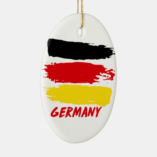 Duitsland vlag design keramisch ornament (Rechts)