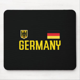 Duitsland Vlag Deutschland Voetbal Fan Mannen W Muismat