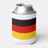 Duitsland - vlag Duitsland Blikjeskoeler (Blikje Voorkant)