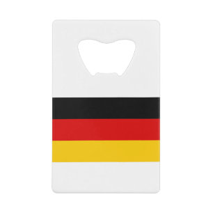Duitsland - vlag Duitsland Creditkaart Flessenopener