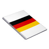 Duitsland - vlag Duitsland Notitieboek (Rechterzijde)