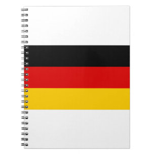 Duitsland - vlag Duitsland Notitieboek